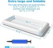 Inflatable Serving Bars Ice Buffet Salad Serving Trays Food Drink Holder Cooler Containers Indoor Outdoor BBQ Picnic Pool Party Supplies Luau Cooler w