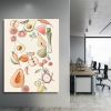 Tropical Vegetable illustration Lock Canvas Print or Poster