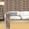 47 x 12 in. Stacked Stone Faux Stone Siding Panel 1 Pack