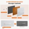 48IN Dresser For Bedroom With 5 Fabric Drawers Nightstand Wardrobe Steel Frame Closet For Clothes Storage Cabinet Furniture