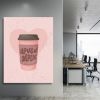 Love you a Latte Canvas Print or Poster