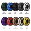 PLA Filament 10 Pack Set, 1.75mm Multicolor Assorted 3D Printer Filament, Smooth And Easy Printing Material For DIY Crafts, Models, Prototyping